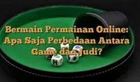 Permainan Judi Apa Saja